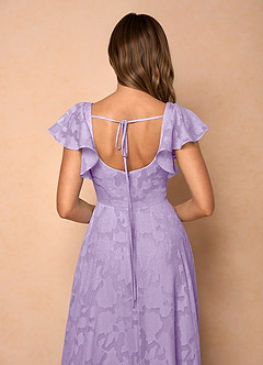 Anna Lilac Ruffled Maxi Dress image7