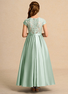 Azazie Bunny Girl vestidos de niña de las flores Vestido de Agave de Encaje de Princesa image2