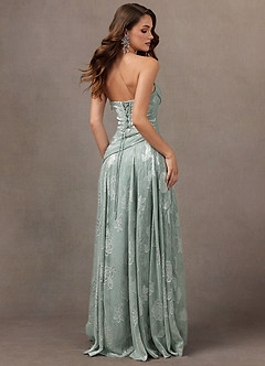 Dominica Frosted Sage Maxi Dress image2