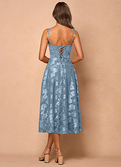 Kleid Sylvie Staubblau image2