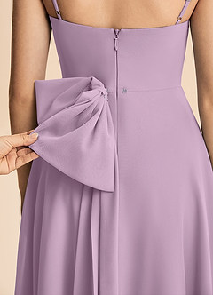 Azazie Bear Junior Wisteria A-Line Pleated Chiffon Dress image6