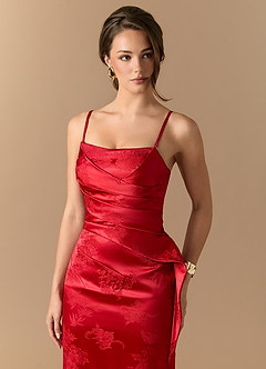 Adanna Scarlet Bloom Maxi Dress image2