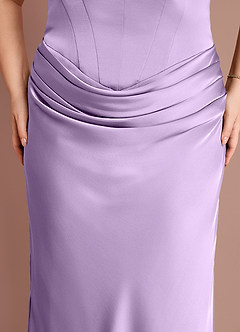 Debby Maxi Klänning Frostad Lila image12