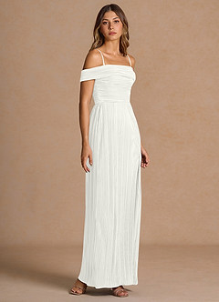 Robe Longue Blanc Isolde image5