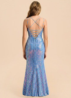 front Azazie Grace Junior Formal Dress