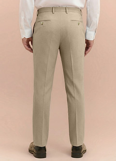 front Miles Donc Pantalon habillé en seersucker