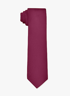 front Matte Satin Wide Tie and Pocket Square Set