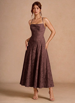 Vestido Moca Coco Largo Irelia image4