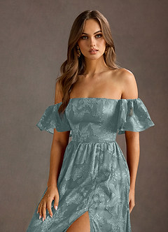 Airelle Powder Blue Maxi Dress image3