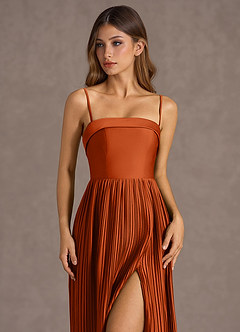 Nayeli Rust Maxi Dress image5