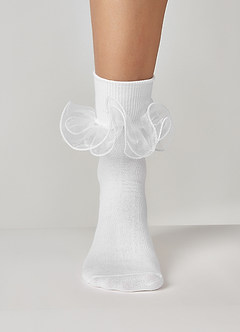 front Statement-Rüschensocken 3er-Set