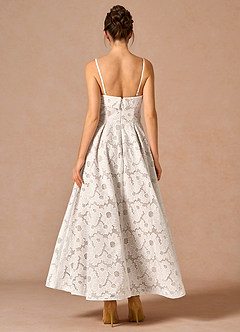 Damiana Vit Maxiklänning image7