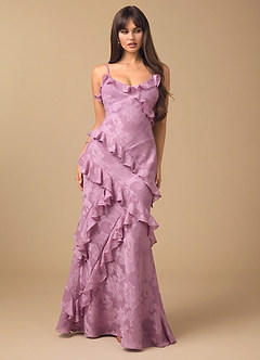 Deana Maxi Klänning Ljus Rosenträ image1