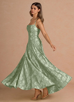 Robe Maxi Vert Clair Mavelle image3