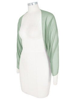 front Azazie Matching Color Sarah Chiffon Wrap