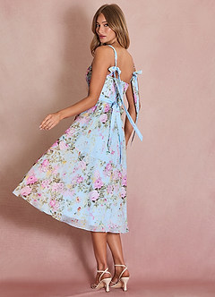 Midi jurk Lauren Bloemenmist image4