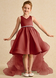 Azazie Julietta Flower Girl Klänningar Klänning Balklänning i Tyll Konvertibel image2