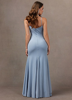 Robe Maxi Poudre Bleue Krystal image5