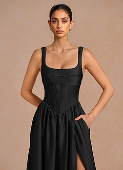 Lucretia Musta Maxi mekko image6