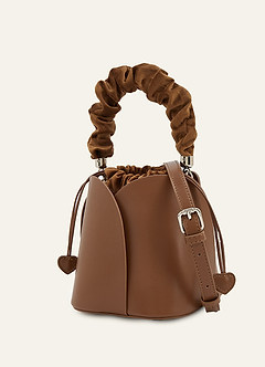 front Petal Bucket Handbag