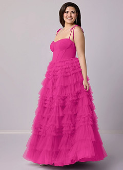 Barbie ♥ Azazie Bridesmaid Dresses A-Line Sweetheart Neckline Tulle Floor-Length Dress image10