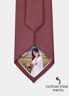 front Corbata personalizada con foto
