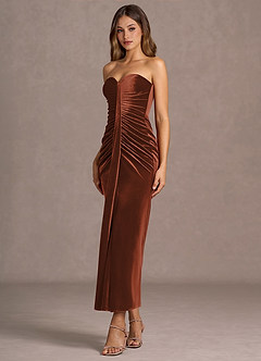 Maxi jurk Mackenzie Terracotta image5