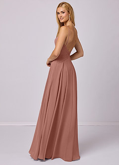 Barbie ♥ Azazie Bridesmaid Dresses Cedar Rose A-Line Chiffon Dress image4