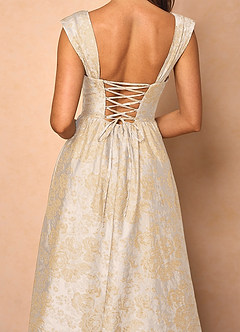 Runa Vintage Champagne Midi Dress image6