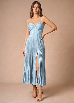 Akiko Sky Blue Maxi Dress image3