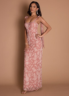 Hanna Peach Blush Maxi Dress image5