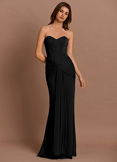 Kalliope Black Maxi Dress Ready to Ship | Azazie CA