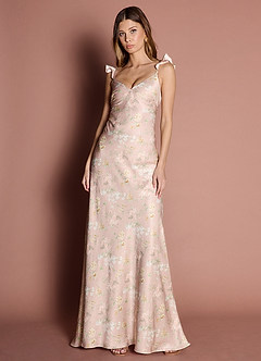 Chelsea Blush Garden Print Maxi Dress image4