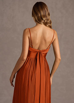 Nayeli Rust Maxi Dress image6