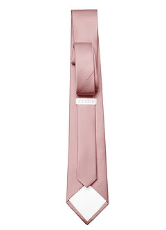 front Matte Satin Wide Tie