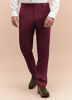 front James Bourgogne Pantalon habillé