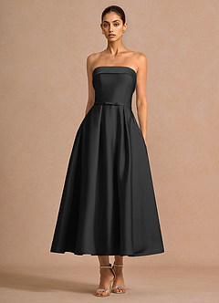 Rhoswen Black Maxi Dress image4