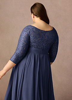 Azazie Carmena Mother of the Bride Dresses Stormy A-Line Sequins Chiffon Dress image14