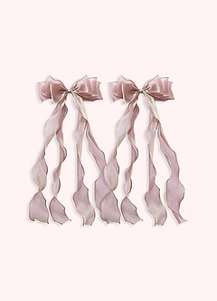 front Fluttering Streamer Hair Clip