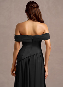 Vestido Negro Largo Liora image6