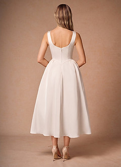 Casey Cream Midi Dress image2