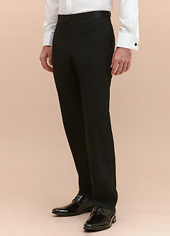 Classic Black Tuxedo Pants