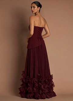 Ixchel Wine Maxi Dress image2