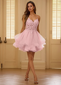 Viviara Rosa Mini vestido image4