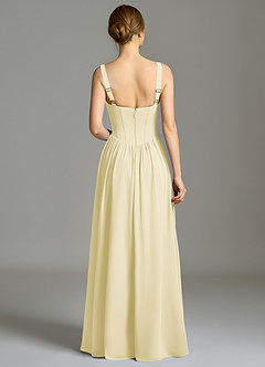 Azazie Porscha Suknie dla druhen Linia A Dekolt w kształcie serca Szyfon Do ziemi Sukienka image6