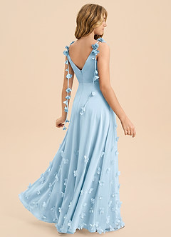front Azazie Evelyn Junior Formal Dress