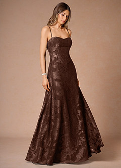 Thalyn Mocha Coco Gala jurk image4