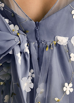 Azazie Elowen Flower Girl Dresses Stormy A-Line Sweetheart Neckline Lace Dress image7