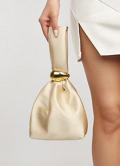 front Sac à main en satin