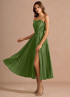 Kaia Black Midi Dress image3